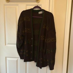 Vintage 80’s Oversized Cardigan